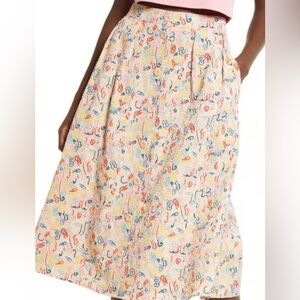 Cristina Martinez for Nordstrom Button up skirt 10